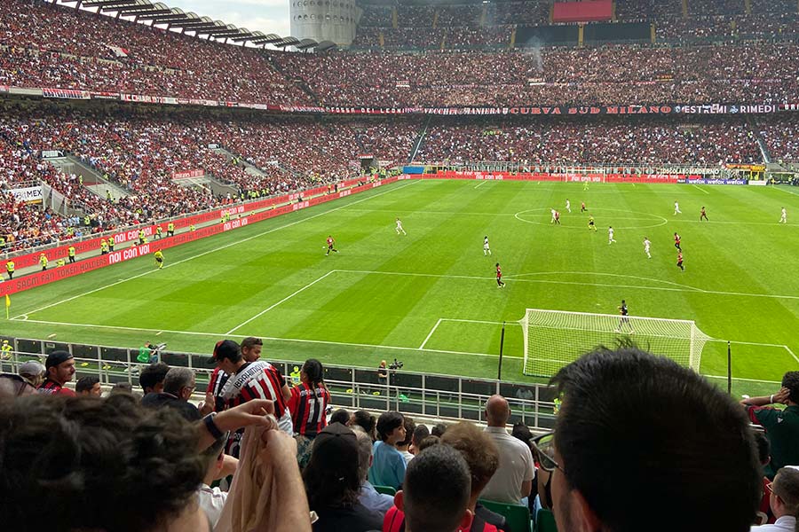 AC Milan voetbalreis