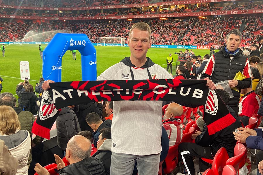 Athletic Bilbao voetbalreis