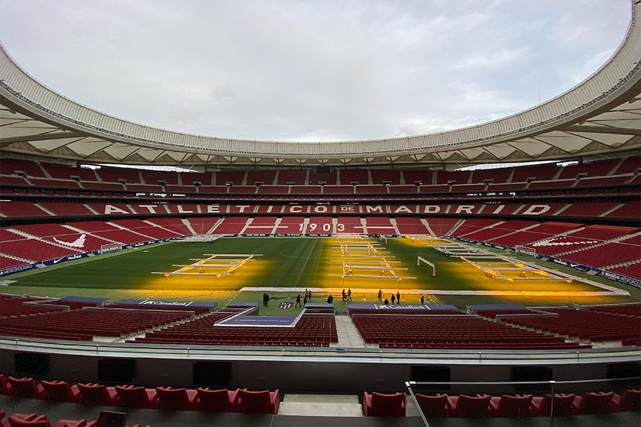 Atlético Madrid voetbalreis