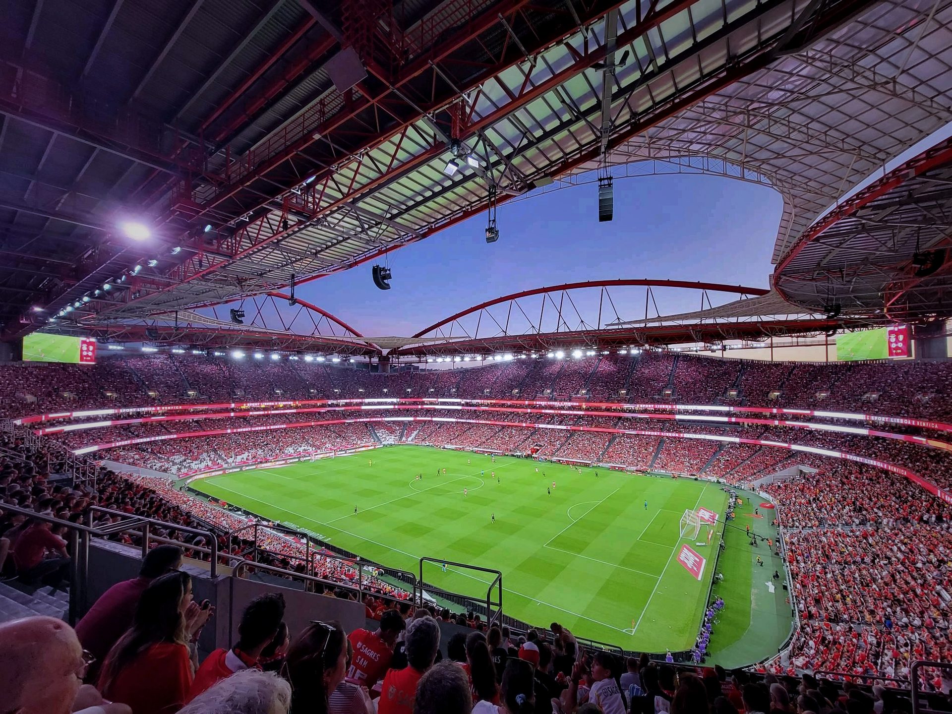 Benfica voetbalreis