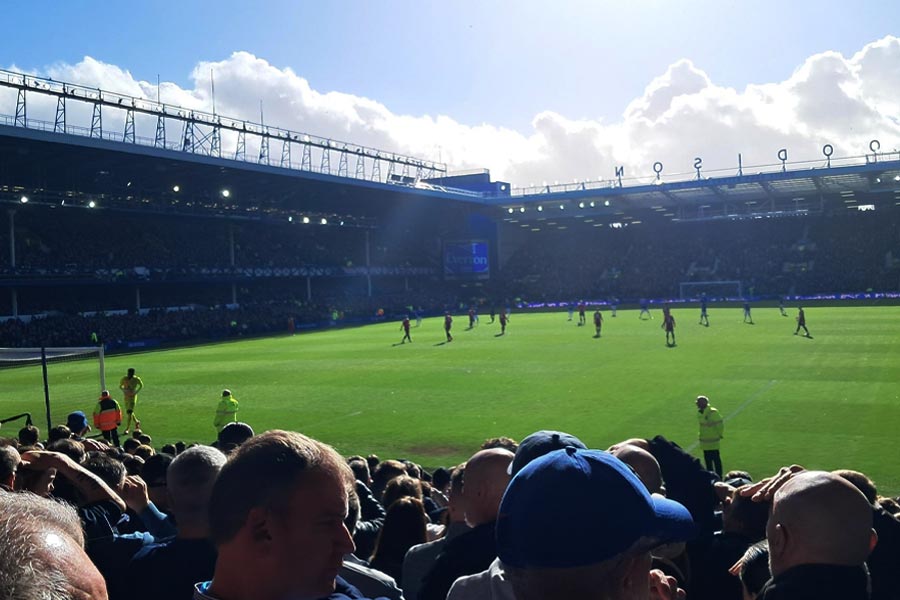 Everton voetbalreis