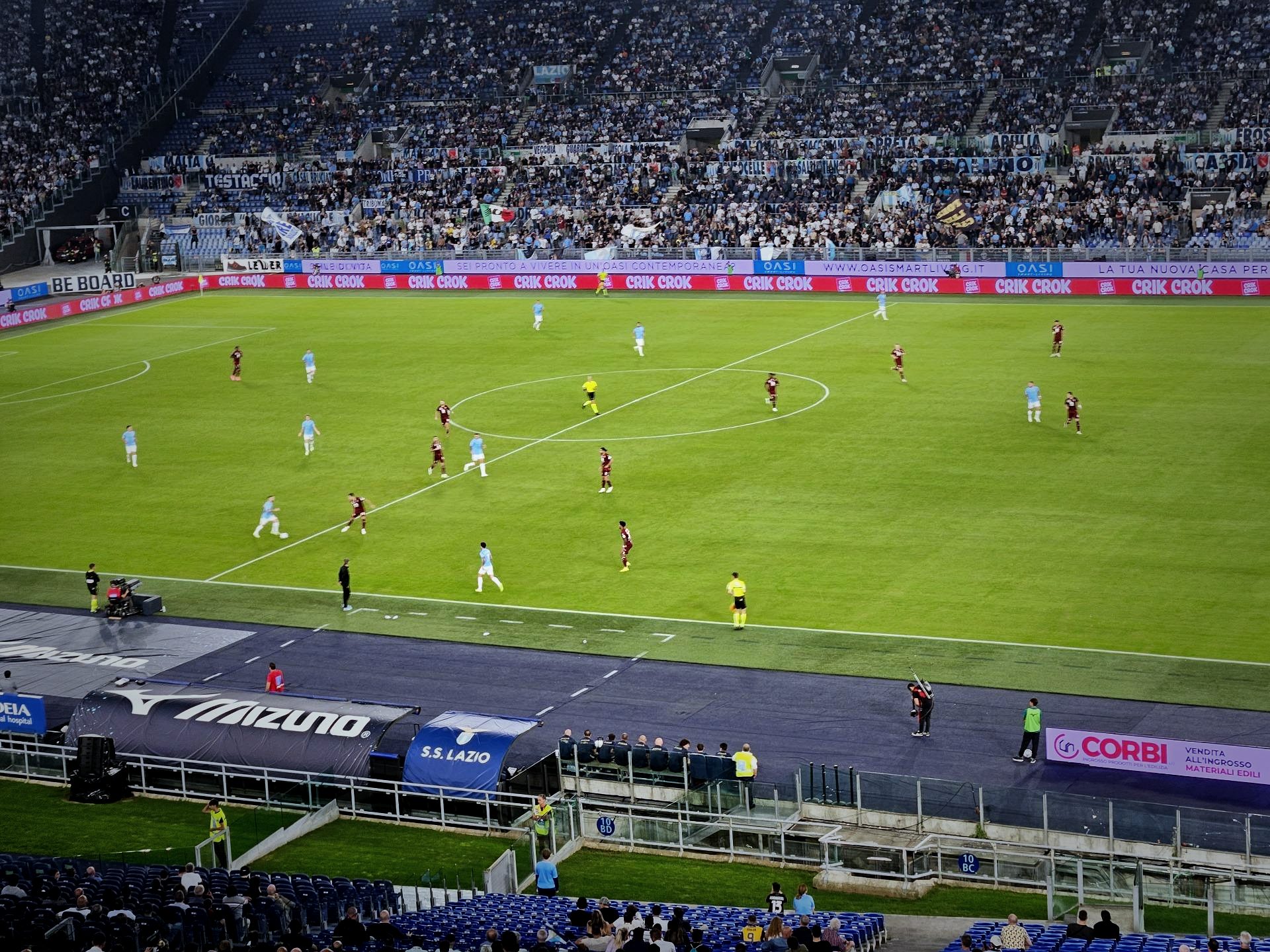 Lazio voetbalreis