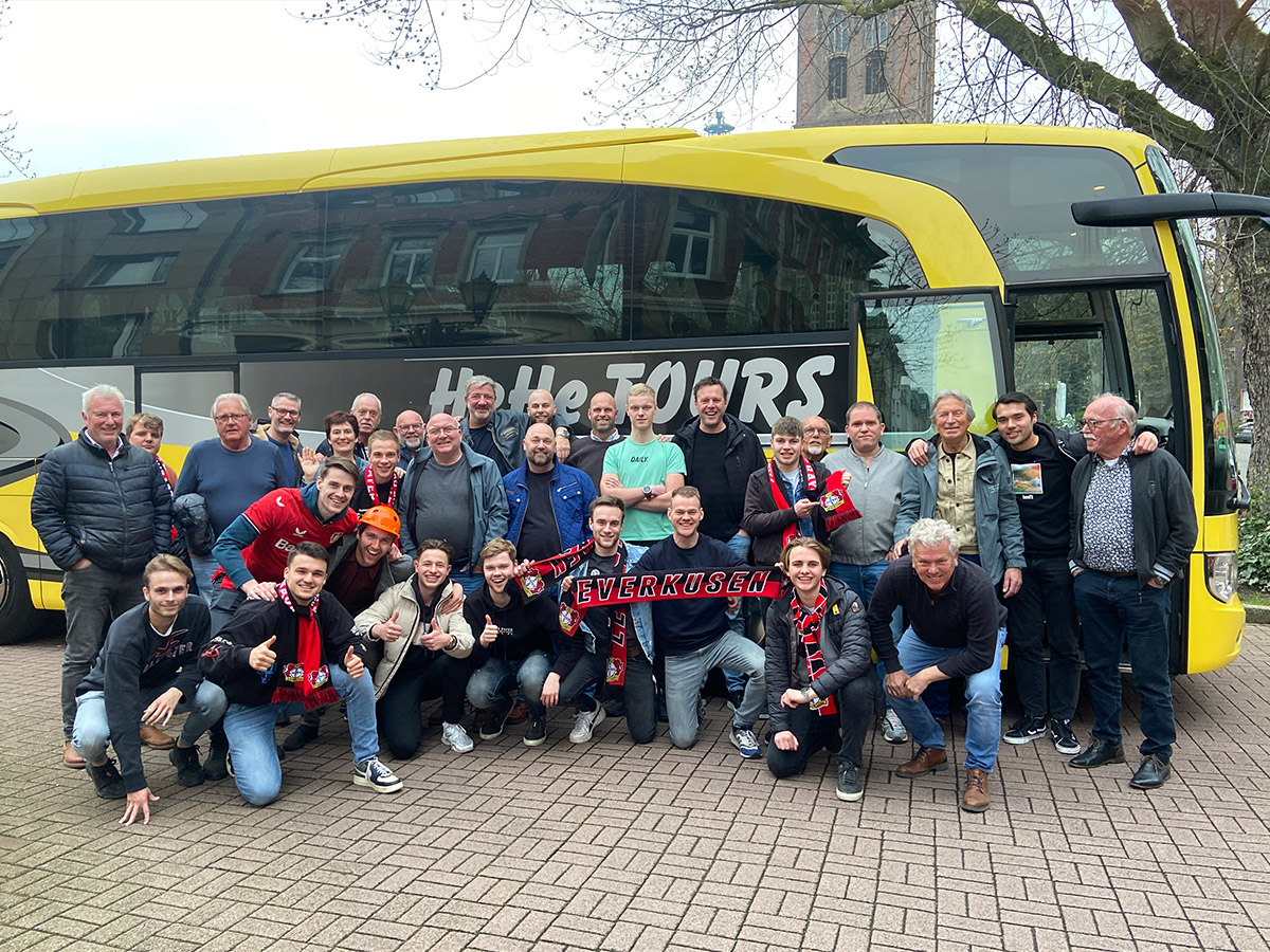 Groepsreis naar Bayer Leverkusen