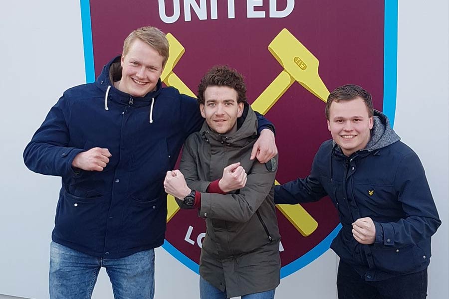 West Ham United voetbalreis